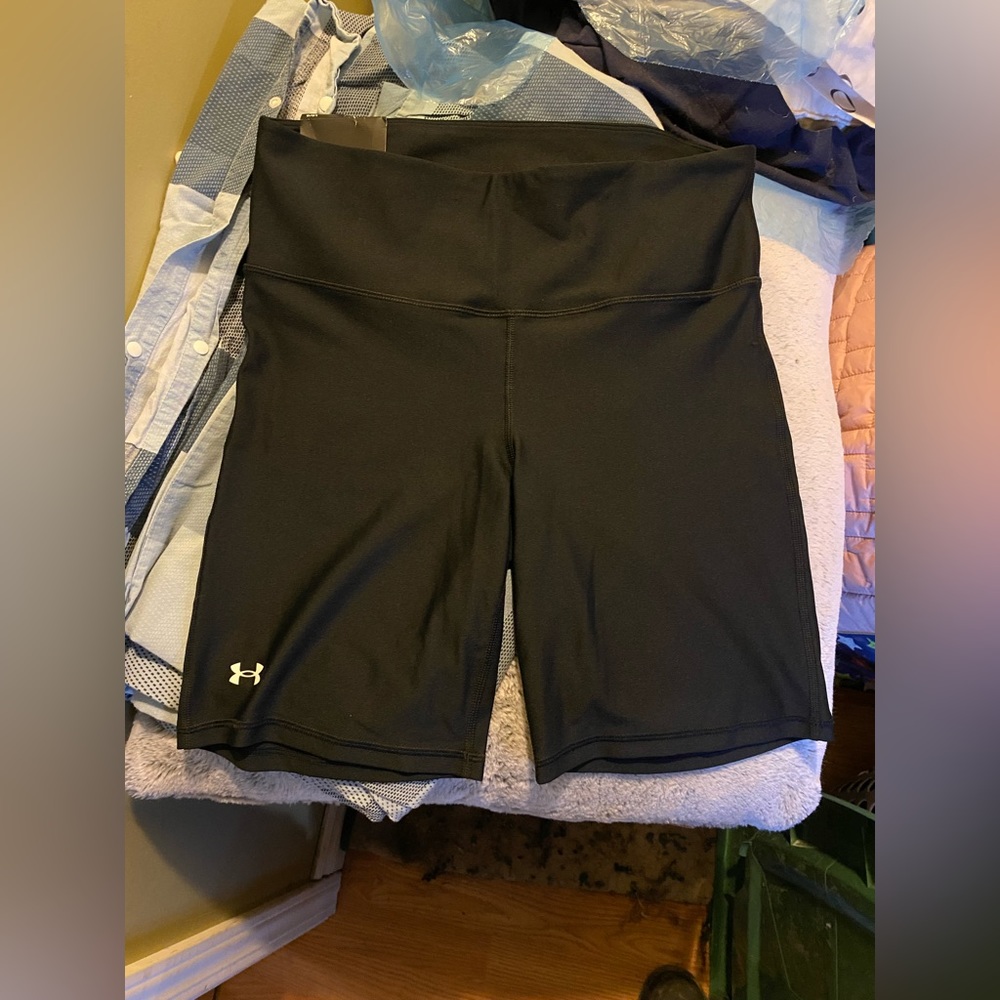 black under armour bike shorts
